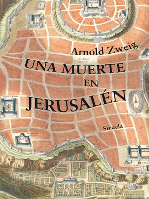 cover image of Una muerte en Jerusalén